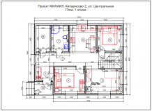 План первого этажа