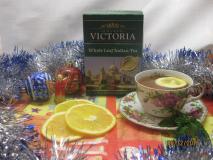 Зимний чай "Золотая Виктория" с апельсином и мятой