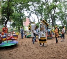 Детская площадка в Покровском парке