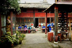 Tianlong Ancient Town в провинции Гуйчжоу