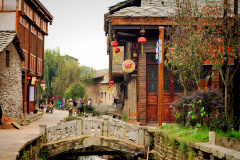 Tianlong Ancient Town в провинции Гуйчжоу