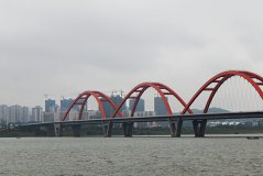 Мост через реку Сянцзян в городе Чанша