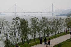 Мост через реку Сянцзян в городе Чанша